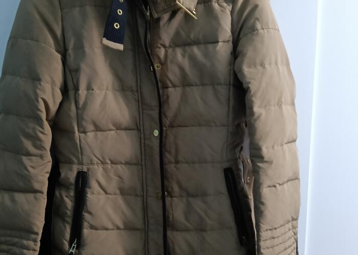 Grajewo ogłoszenia: Sprzedam kurtkę płaszcz damska bardzo ładna koloru brązowego...