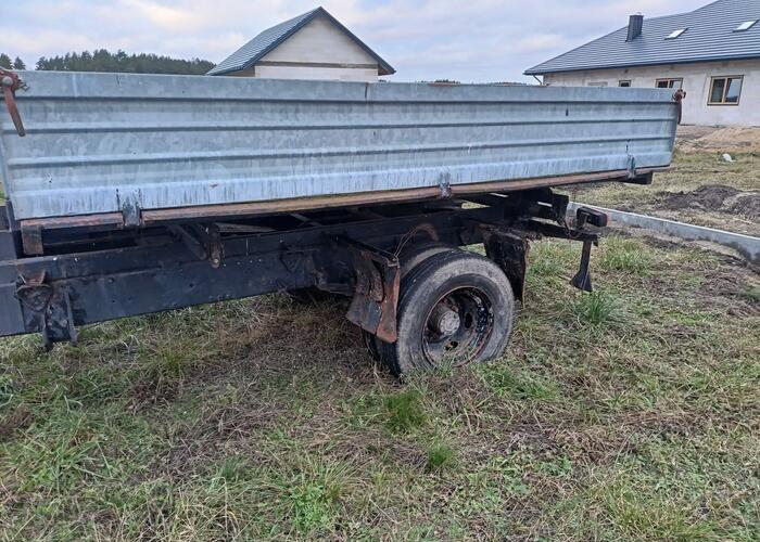 Grajewo ogłoszenia: Na sprzedaż przyczepa wywrotka MEILLER KIPPER, trójstronna,...